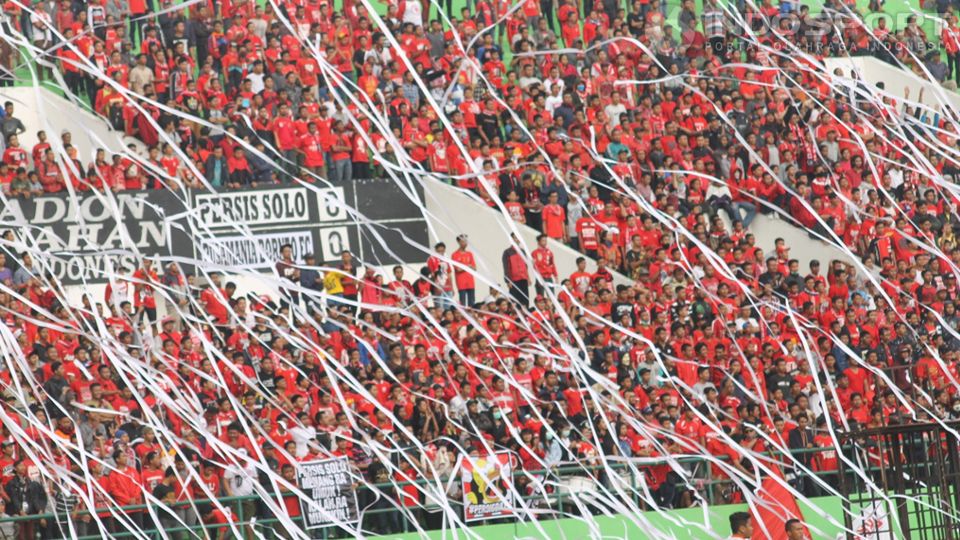 Pasoepati tolak kedatangan pendukung PSS Sleman di kota Solo. Copyright: © Raditya Erwiyanto/INDOSPORT